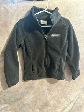 Columbia Black Fleece Jacket - XS